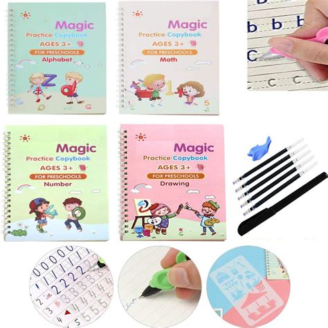 Master the Elements with the Help of a Magic Practice Copybook